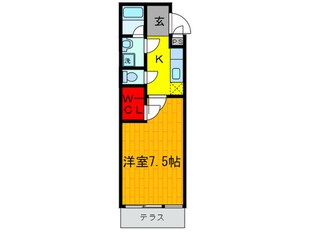 エトワ－ル喜里川の物件間取画像